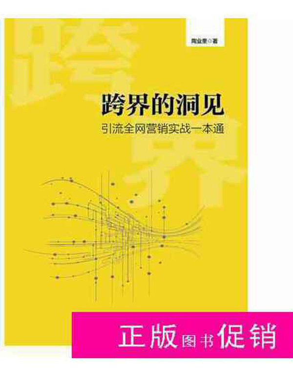 跨界的洞见：引流全网营销实战一本通