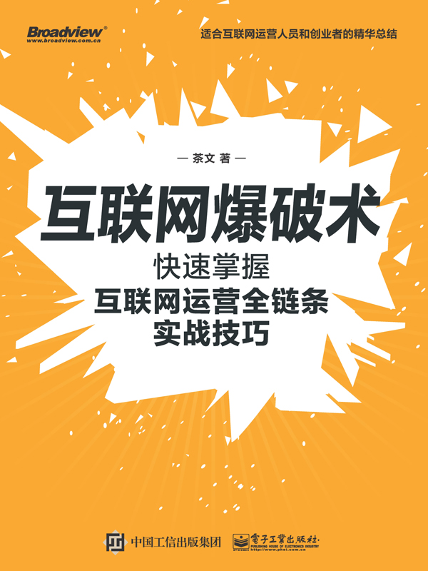 互联网爆破术：快速掌握互联网运营全链条实战技巧