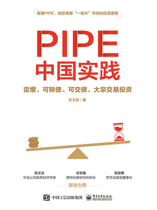 PIPE中国实践：定增、可转债、可交债、大宗交易投资